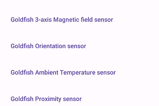 Jetpack Compose + Jetpack Navigation + Sensors