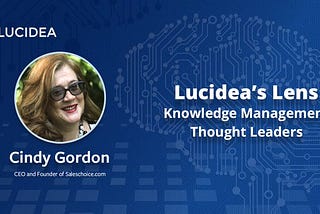Knowledge Management Thought Leader 60: Cindy Gordon