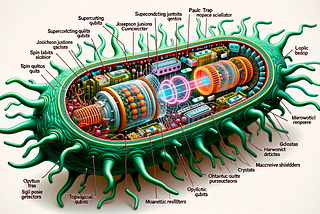 The quantum bacterium