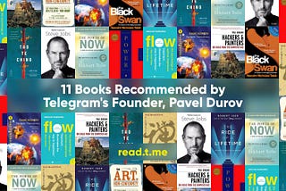 11 Books Recommended by Telegram’s Founder, Pavel Durov