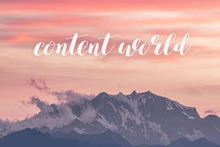 Content Marketing — oder: Das Märchen von der rosa Content-Wolke