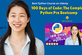 Best Python Course on Udemy | 100 Days of Code