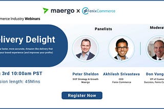 Join Maergo and FenixCommerce on August 3rd at 10 am PST for an eye-opening webinar —…
