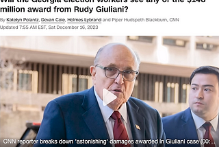 The Rudy Giuliani Bankruptcy Saga: A Legal Drama Unfolding