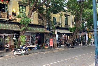 A long-established printing shop in Hoan Kiem District