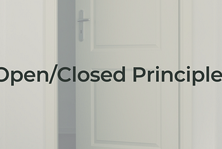 Open-Closed Prensibi