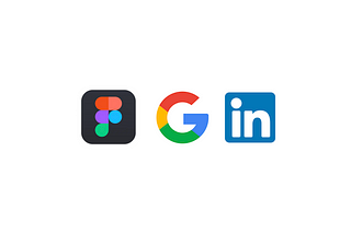Company logos for Figma, Google and LinkedIn