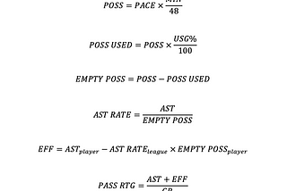 Measuring Passing Ability