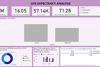 LIFE EXPECTANCY ANALYSIS