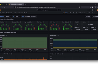 System Monitoring with Prometheus, Grafana, and Node Exporter