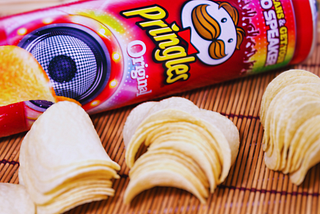 A can on pringles.