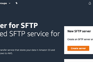 Host S3 website using AWS SFTP
