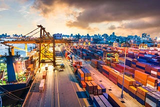 Shanghai port