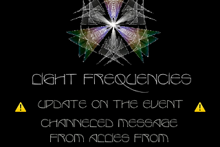Updated on the Event!  Channelled Message from Allies from Star System Zolanta & Andromeda Galaxy
