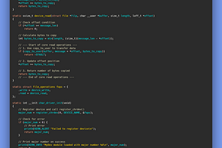 Linux Kernel Programming <char_drive>
