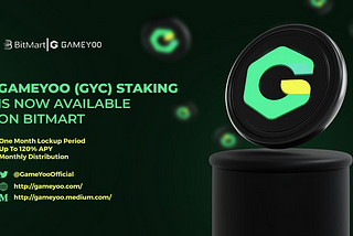 Gameyoo ($GYC) #Staking Now Available on BitMart