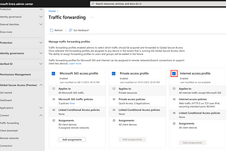 Microsoft Entra Internet Access — hands-on