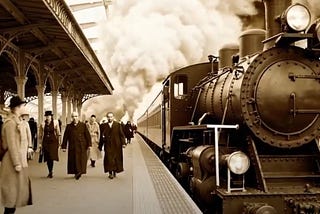 Graham Forster Train Evolution, then and now.