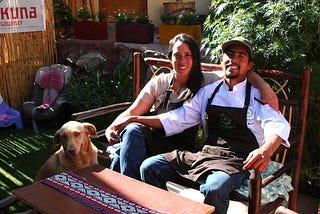 Una pareja unida por la pasión de la gastronomía peruana