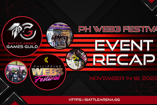 Battle Arena Games Guild at the WEB3 Festival