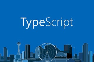 Typescript with a ferris wheel in the background