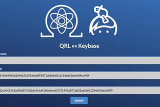 QRL and Keybase