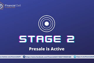 Stage 2 is Live.