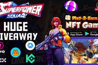 NFT GAME SUPERPOWER SQUAD | NFT AIRDROP | GIVEAWAY | DOWNLOAD GAME