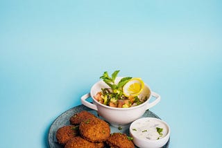 Photo of Cauliflower Falafel.