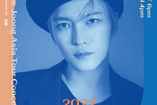 [Hellolive News] “아시아 남신의 강림…” 김재중, 투어 포스터 첫 공개