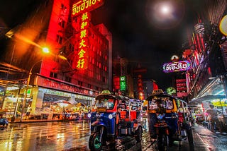 Plan a 1-week trip to explore the nightlife scene in Bangkok.