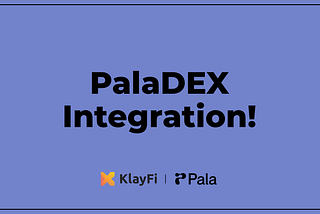 Announcing our integration with PalaDEX