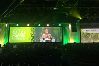 Excitement Unlimited — Grace Hopper Conference 2016!