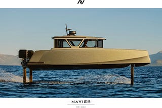Experience Navier’s Flying Gold Boat of the Future and Will.i.am