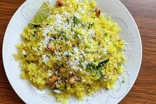 Kanda Pohe / Savoury Flattened Rice