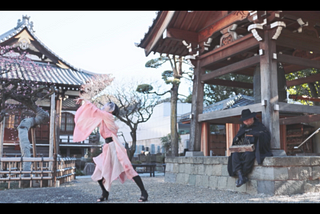 The video artwork “Dream which you can see in the backside of your eyelids”