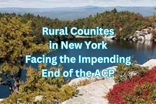 Rural Counties in New York: Facing the Impending End of the ACPRural Counties in New York: Facing…
