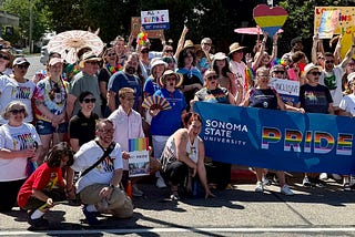 Firsthand Report and Photos from Sonoma County CA Pride Parade 2025