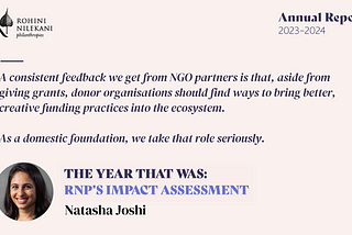 The Year That Was — RNP’s Impact Assessment (Annual Report FY 2023–24)