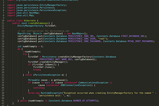 How to create multiple databases using Hibernate in Java