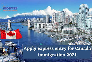 Complete guidelines to apply express entry for Canada immigration 2021?