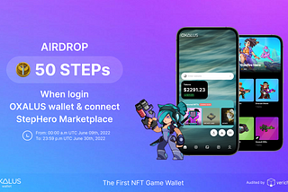 Step Hero Multiverse to partner with Oxalus Wallet!