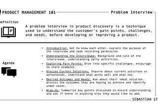Product Management 101: #30 Problem Interview