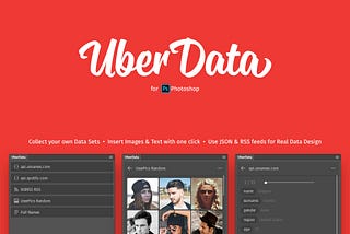 UberData: Designing with Real Data in Photoshop