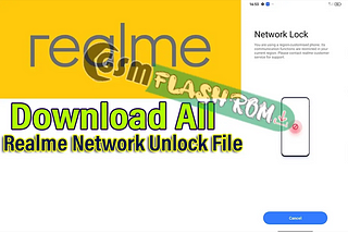 Free File Unlock Permanent Network All Realme Phones (Global & China) Free File Unlock Permanent…
