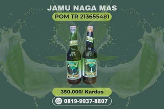 Jamu Naga Mas: Menyembuhkan dengan Kekuatan Herbal Jawa Asli