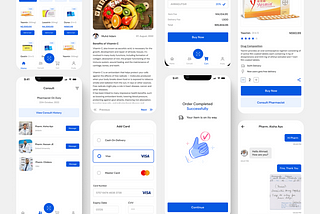 UX Case Study : Pharmacy Store App.