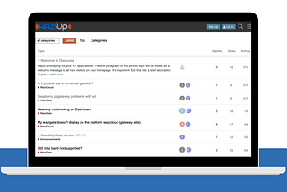 WAZIUP launches its community forum website