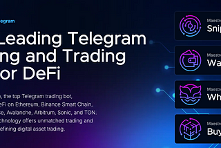 Maestro Bot on Telegram for Crypto Trading