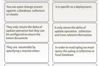 Mongo Change Streams vs Oplog